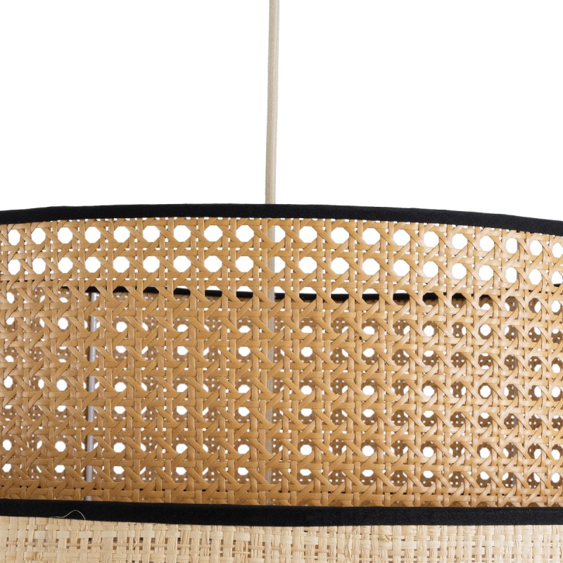 GLOBOSTAR® BRAVADO 02387 Boho Κρεμαστό Φωτιστικό Οροφής με Ντουί 1 x E27 AC 220-240V IP20 - Μπεζ - Μ70 x Π70 x Υ58cm