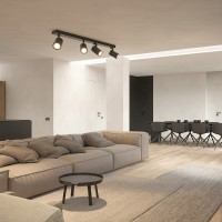 kelvo® SPOTA KLV-101-0140 Κινούμενο Φωτιστικό Σποτ Οροφής για 4 Λάμπες MR16 με Ντουί GU10 AC 220-240V IP20 - Μαύρο Ματ - Μ64 x Π6 x Υ14cm