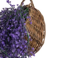 GloboStar® Artificial Garden GOLDEN BELL WILLOW 3 HANGING PLANT 20631 Κρεμαστό Τεχνητό Διακοσμητικό Φυτό Ιτίας  Y110cm