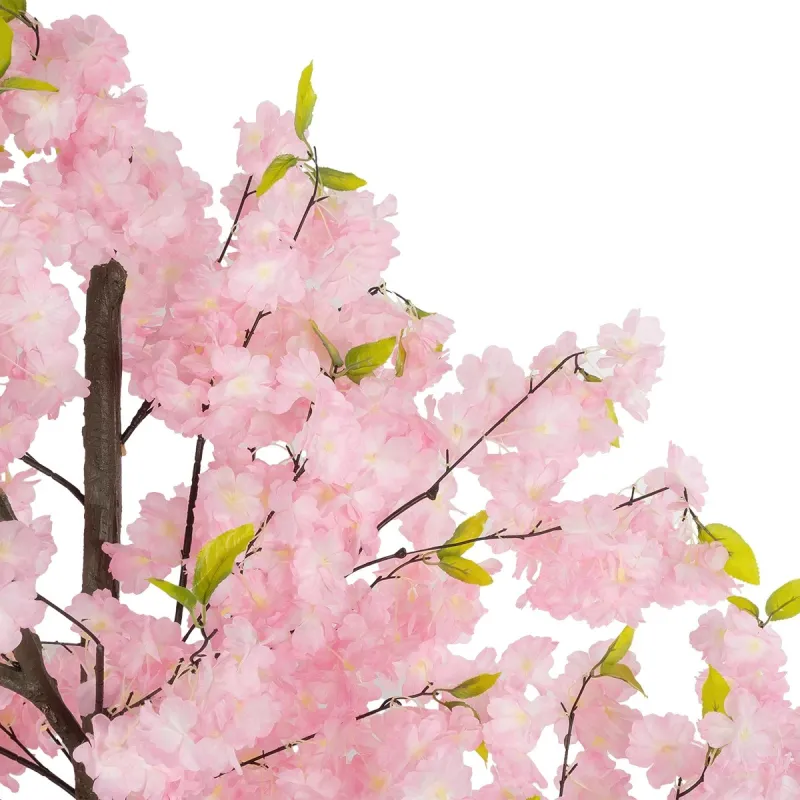 GloboStar® Artificial Garden PINK CHERRY BLOSSOM TREE 20677 Τεχνητό Διακοσμητικό Δέντρο Ροζ Άνθος Κερασιάς Υ160cm