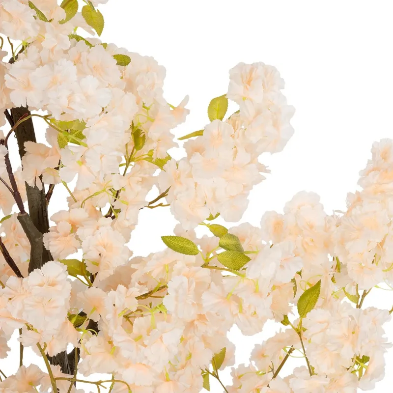 GloboStar® Artificial Garden SALMON CHERRY BLOSSOM TREE 20678 Τεχνητό Διακοσμητικό Δέντρο Απαλό Ροζ Άνθος Κερασιάς Υ160cm