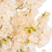 GloboStar® Artificial Garden SALMON CHERRY BLOSSOM TREE 20680 Τεχνητό Διακοσμητικό Δέντρο Απαλό Ροζ Άνθος Κερασιάς Υ200cm