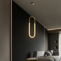 kelvo® GLOW KLV-101-0176 Κρεμαστό Φωτιστικό Οροφής LED 18W 1800lm 360° AC 220-240V IP20 Ρυθμιζόμενο Λευκό CCT με On/Off 2700K/4500K/6000K - Lumileds SMD Chip - Χρυσό Πλατίνα - Μ20 x Π2.5 x Υ60cm - 3 Χρόνια Εγγύηση