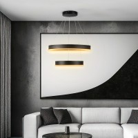 kelvo® VENOM KLV-101-0196 Κρεμαστό Φωτιστικό Οροφής LED 75W 7500lm 120° AC 220-240V IP20 Ρυθμιζόμενο Λευκό CCT με Χειριστήριο από 2700K έως 6000K Dimmable - Lumileds SMD Chip - Μαύρο Ματ - Μ60 x Π60 x Υ40cm - 3 Χρόνια Εγγύηση