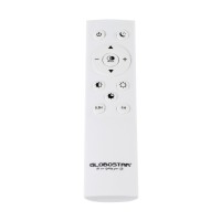 GLOBOSTAR® MORALES 61276 Μοντέρνο Κρεμαστό Φωτιστικό Οροφής LED 54W 6048lm 300° AC 220-240V IP20 Ρυθμιζόμενο Λευκό CCT με Χειριστήριο από 2700K έως 6000K Dimmable - Lumileds SMD Chip - Λευκό Ματ - Μ90 x Π14 x Υ14cm - 3 Χρόνια Εγγύηση
