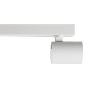GLOBOSTAR® LEONARDO 60347 Μοντέρνο Φωτιστικό Οροφής LED 20W 2400lm 60° AC 220-240V IP20 Φυσικό Λευκό 4500K - Bridgelux COB - Λευκό - Μ32 x Π7 x Υ11.8cm - 5 Χρόνια Εγγύηση