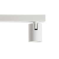 GLOBOSTAR® LEONARDO 60349 Μοντέρνο Φωτιστικό Οροφής LED 30W 3600lm 60° AC 220-240V IP20 Φυσικό Λευκό 4500K - Bridgelux COB - Λευκό - Μ52 x Π7 x Υ11.8cm - 5 Χρόνια Εγγύηση