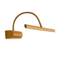 GLOBOSTAR® TROIS 60439 Μοντέρνο Φωτιστικό Τοίχου - Απλίκα Καθρέπτη Μπάνιου LED 12W 1400lm 120° AC 220-240V IP44 Φυσικό Λευκό 4500K - Lumileds SMD Chip & TÜV SÜD Driver - Χάλκινο - Μ60 x Π24 x Υ18cm - 3 Χρόνια Εγγύηση