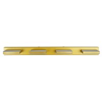 GLOBOSTAR® KARLA 60457 Μοντέρνο Φωτιστικό Τοίχου - Απλίκα Καθρέπτη Μπάνιου LED 14W 1600lm 180° AC 220-240V IP44 Φυσικό Λευκό 4500K - Lumileds SMD Chip & TÜV SÜD Driver - Χρυσό - Μ60 x Π9 x Υ5cm - 3 Χρόνια Εγγύηση