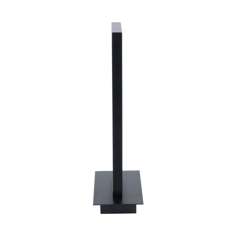 GLOBOSTAR® CORNELIE 60460 Μοντέρνο Επιτραπέζιο Φωτιστικό LED CCT 18W 1980lm 200° AC 220-240V IP20 Ρυθμιζόμενο Λευκό CCT με On/Off 2700K/4500K/6000K - Lumileds SMD Chip - Mαύρο - Μ18 x Π10 x Υ36cm - 3 Χρόνια Εγγύηση