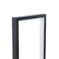GLOBOSTAR® CORNELIE 60460 Μοντέρνο Επιτραπέζιο Φωτιστικό LED CCT 18W 1980lm 200° AC 220-240V IP20 Ρυθμιζόμενο Λευκό CCT με On/Off 2700K/4500K/6000K - Lumileds SMD Chip - Mαύρο - Μ18 x Π10 x Υ36cm - 3 Χρόνια Εγγύηση