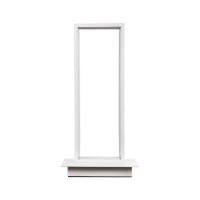 GLOBOSTAR® CORNELIE 60461 Μοντέρνο Επιτραπέζιο Φωτιστικό LED CCT 18W 1980lm 200° AC 220-240V IP20 Ρυθμιζόμενο Λευκό CCT με On/Off 2700K/4500K/6000K - Lumileds SMD Chip - Λευκό - Μ18 x Π10 x Υ36cm - 3 Χρόνια Εγγύηση