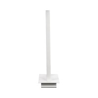 GLOBOSTAR® CORNELIE 60461 Μοντέρνο Επιτραπέζιο Φωτιστικό LED CCT 18W 1980lm 200° AC 220-240V IP20 Ρυθμιζόμενο Λευκό CCT με On/Off 2700K/4500K/6000K - Lumileds SMD Chip - Λευκό - Μ18 x Π10 x Υ36cm - 3 Χρόνια Εγγύηση