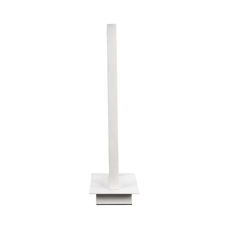GLOBOSTAR® CORNELIE 60461 Μοντέρνο Επιτραπέζιο Φωτιστικό LED CCT 18W 1980lm 200° AC 220-240V IP20 Ρυθμιζόμενο Λευκό CCT με On/Off 2700K/4500K/6000K - Lumileds SMD Chip - Λευκό - Μ18 x Π10 x Υ36cm - 3 Χρόνια Εγγύηση