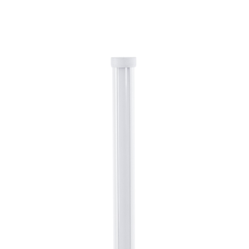 GLOBOSTAR® DALUMA 60468 Μοντέρνο Επιτραπέζιο Φωτιστικό LED 8W 880lm 200° AC 220-240V IP20 Ρυθμιζόμενο Λευκό CCT με On/Off 2700K/4500K/6000K - Lumileds SMD Chip - Λευκό - Μ15 x Π15 x Υ46cm - 3 Χρόνια Εγγύηση