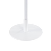 GLOBOSTAR® DALUMA 60468 Μοντέρνο Επιτραπέζιο Φωτιστικό LED 8W 880lm 200° AC 220-240V IP20 Ρυθμιζόμενο Λευκό CCT με On/Off 2700K/4500K/6000K - Lumileds SMD Chip - Λευκό - Μ15 x Π15 x Υ46cm - 3 Χρόνια Εγγύηση