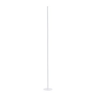 GLOBOSTAR® DALUMA 60471 Μοντέρνο Επιδαπέδιο Φωτιστικό LED 24W 2640lm 200° AC 220-240V IP20 Ρυθμιζόμενο Λευκό CCT με On/Off 2700K/4500K/6000K - Lumileds SMD Chip - Λευκό - Μ18 x Π18 x Υ160cm - 3 Χρόνια Εγγύηση