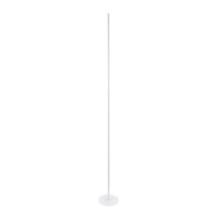 GLOBOSTAR® DALUMA 60471 Μοντέρνο Επιδαπέδιο Φωτιστικό LED 24W 2640lm 200° AC 220-240V IP20 Ρυθμιζόμενο Λευκό CCT με On/Off 2700K/4500K/6000K - Lumileds SMD Chip - Λευκό - Μ18 x Π18 x Υ160cm - 3 Χρόνια Εγγύηση