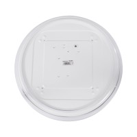 GLOBOSTAR® EMERGANO 60992 Φωτιστικό Πλαφονιέρα Οροφής με Ενσωματωμένο Σύστημα Emergency Li-ion 3450mAh/12.8Wh με Αυτονομία 3hrs LED 30W 3900lm 120° AC 220-240V Αδιάβροχο IP54 Ψυχρό Λευκό 6000K - Lumileds SMD Chip - Λευκό Γαλακτερό - Μ38 x Π38 x Υ5.3cm - 3