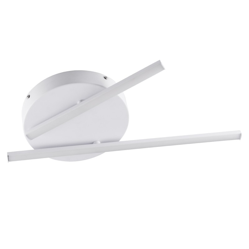GLOBOSTAR® DRACO 61092 Μοντέρνο Φωτιστικό Οροφής LED 36W 4428lm 120° AC 220-240V IP20 Ρυθμιζόμενο Λευκό CCT με Χειριστήριο από 2700K έως 6000K Dimmable - Lumileds SMD Chip - Λευκό Ματ - Μ50 x Π50 x Υ6cm - 3 Χρόνια Εγγύηση