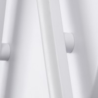 GLOBOSTAR® DRACO 61092 Μοντέρνο Φωτιστικό Οροφής LED 36W 4428lm 120° AC 220-240V IP20 Ρυθμιζόμενο Λευκό CCT με Χειριστήριο από 2700K έως 6000K Dimmable - Lumileds SMD Chip - Λευκό Ματ - Μ50 x Π50 x Υ6cm - 3 Χρόνια Εγγύηση