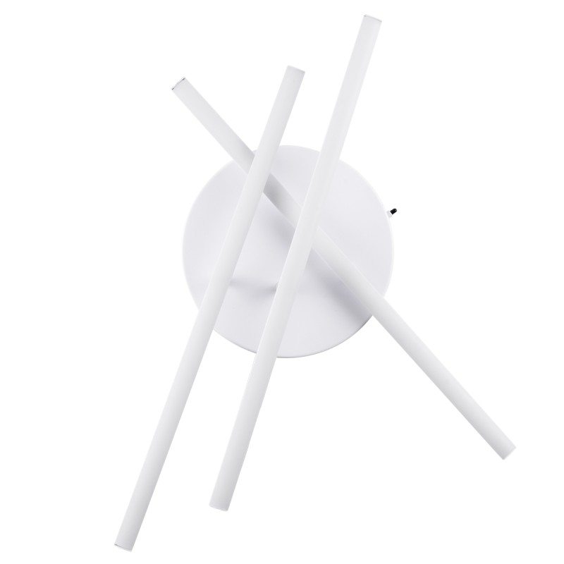 GLOBOSTAR® DRACO 61094 Μοντέρνο Φωτιστικό Οροφής LED 45W 5535lm 120° AC 220-240V IP20 Ρυθμιζόμενο Λευκό CCT με Χειριστήριο από 2700K έως 6000K Dimmable - Lumileds SMD Chip - Λευκό Ματ - Μ50 x Π50 x Υ11cm - 3 Χρόνια Εγγύηση