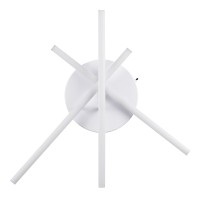 GLOBOSTAR® DRACO 61094 Μοντέρνο Φωτιστικό Οροφής LED 45W 5535lm 120° AC 220-240V IP20 Ρυθμιζόμενο Λευκό CCT με Χειριστήριο από 2700K έως 6000K Dimmable - Lumileds SMD Chip - Λευκό Ματ - Μ50 x Π50 x Υ11cm - 3 Χρόνια Εγγύηση