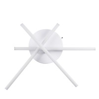 GLOBOSTAR® DRACO 61094 Μοντέρνο Φωτιστικό Οροφής LED 45W 5535lm 120° AC 220-240V IP20 Ρυθμιζόμενο Λευκό CCT με Χειριστήριο από 2700K έως 6000K Dimmable - Lumileds SMD Chip - Λευκό Ματ - Μ50 x Π50 x Υ11cm - 3 Χρόνια Εγγύηση
