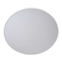GLOBOSTAR® BURTON 61205-S Μοντέρνο Φωτιστικό Οροφής LED 100W 10000lm 120° AC 220-240V IP20 Ρυθμιζόμενο Λευκό CCT με Χειριστήριο από 2700K έως 6000K Dimmable - Lumileds SMD Chip - Λευκό Ματ - Μ80 x Π80 x Υ8cm - 3 Χρόνια Εγγύηση