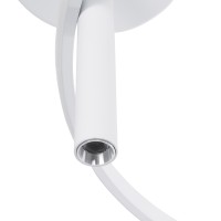 GLOBOSTAR® VERONA 61224 Μοντέρνο Φωτιστικό Οροφής LED 36W 4032lm 360° AC 220-240V IP20 Ρυθμιζόμενο Λευκό CCT με On/Off 2700K/4500K/6000K - Lumileds SMD Chip - Λευκό Ματ - Μ60 x Π60 x Υ23cm - 3 Χρόνια Εγγύηση