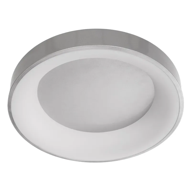 GLOBOSTAR® SALEM 61234 Μοντέρνο Φωτιστικό Οροφής LED 75W 8625lm 120° AC 220-240V IP20 Ρυθμιζόμενο Λευκό CCT με Χειριστήριο από 2700K έως 6000K Dimmable - Lumileds SMD Chip - Γκρι - Μ45 x Π45 x Υ9.5cm - 3 Χρόνια Εγγύηση