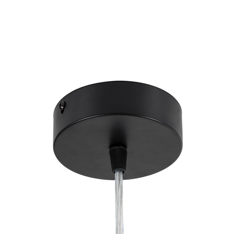 GLOBOSTAR® BARON 61254 Μοντέρνο Κρεμαστό Φωτιστικό Οροφής LED 24W 2880lm 120° AC 220-240V IP20 Ρυθμιζόμενο Λευκό CCT με On/Off 2700K/4500K/6000K - Lumileds SMD Chip - Μαύρο Ματ - Μ40 x Π40 x Υ10cm - 3 Χρόνια Εγγύηση