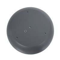 GLOBOSTAR® ANATOLIA 61262 Μοντέρνο Φωτιστικό Οροφής LED 60W 6900lm 120° AC 220-240V IP20 Ρυθμιζόμενο Λευκό CCT με Χειριστήριο από 2700K έως 6000K Dimmable - Lumileds SMD Chip - Γκρι - Μ43 x Π43 x Υ11cm - 3 Χρόνια Εγγύηση