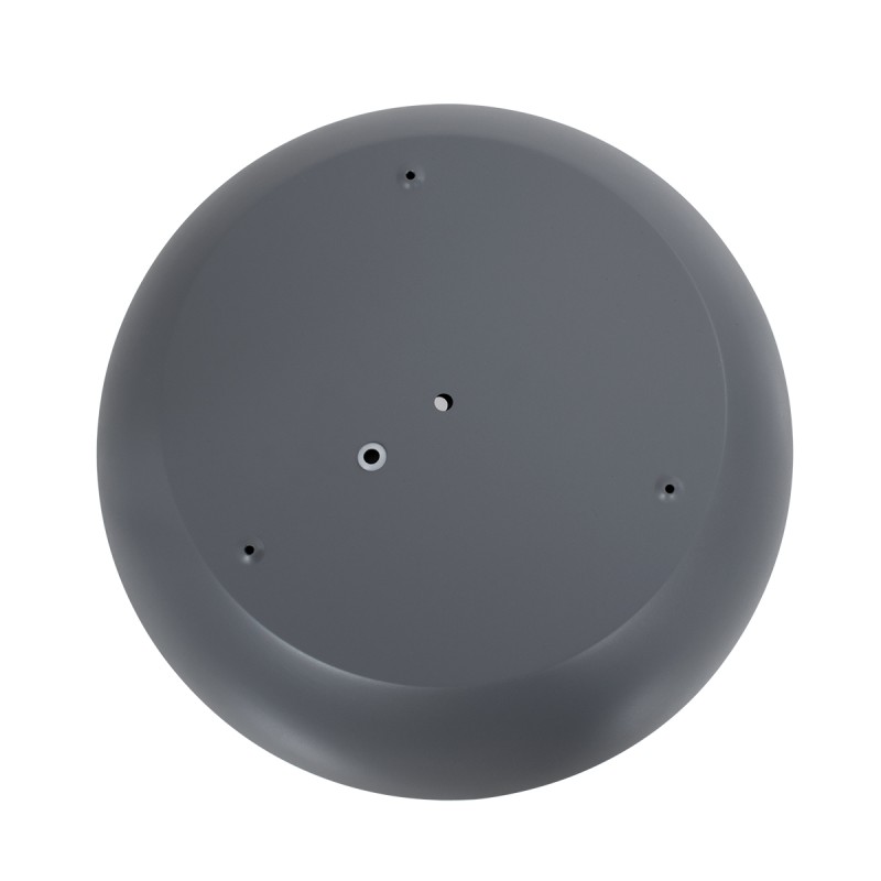 GLOBOSTAR® ANATOLIA 61262 Μοντέρνο Φωτιστικό Οροφής LED 60W 6900lm 120° AC 220-240V IP20 Ρυθμιζόμενο Λευκό CCT με Χειριστήριο από 2700K έως 6000K Dimmable - Lumileds SMD Chip - Γκρι - Μ43 x Π43 x Υ11cm - 3 Χρόνια Εγγύηση