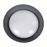 GLOBOSTAR® ANATOLIA 61265 Μοντέρνο Φωτιστικό Οροφής LED 75W 8625lm 120° AC 220-240V IP20 Ρυθμιζόμενο Λευκό CCT με Χειριστήριο από 2700K έως 6000K Dimmable - Lumileds SMD Chip - Γκρι - Μ60 x Π60 x Υ13cm - 3 Χρόνια Εγγύηση