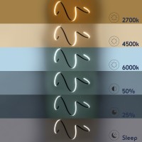 GLOBOSTAR® SPIRALE 61283 Μοντέρνο Κρεμαστό Φωτιστικό Οροφής LED 75W 8400lm 300° AC 220-240V IP20 Ρυθμιζόμενο Λευκό CCT με Χειριστήριο από 2700K έως 6000K Dimmable - Lumileds SMD Chip - Μαύρο Ματ - Μ72 x Π25 x Υ30cm - 3 Χρόνια Εγγύηση