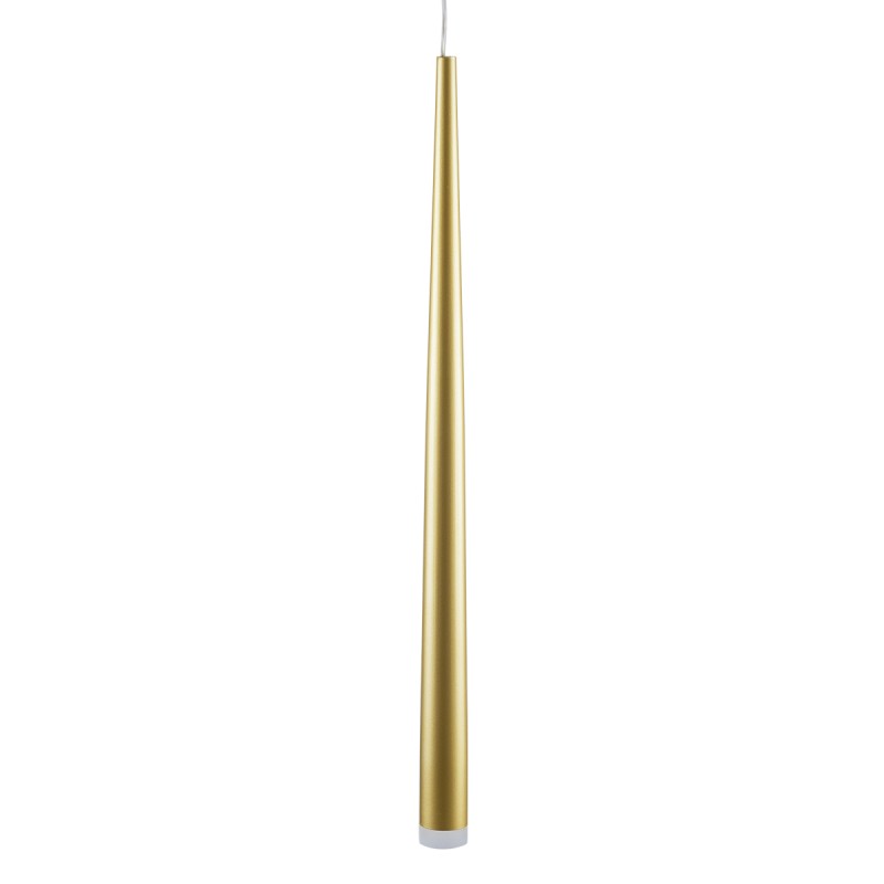 GLOBOSTAR® TEARS 61314 Μοντέρνο Κρεμαστό Φωτιστικό Οροφής LED 36W 3960lm 180° AC 220-240V IP20 Ρυθμιζόμενο Λευκό CCT με Χειριστήριο από 2700K έως 6000K Dimmable - Lumileds SMD Chip - Χρυσό Βούρτσας - Μ60 x Π60 x Υ51.5cm - 3 Χρόνια Εγγύηση