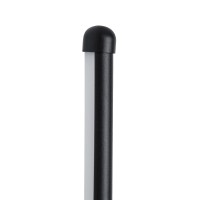 GLOBOSTAR® HARLEM 61335 Μοντέρνο Φωτιστικό Τοίχου - Απλίκα LED 18W 2160lm 120° AC 220-240V IP20 Ρυθμιζόμενο Λευκό CCT με On/Off 2700K/4500K/6000K - Lumileds SMD Chip - Μαύρο Ματ - Μ5 x Π4 x Υ120cm - 3 Χρόνια Εγγύηση