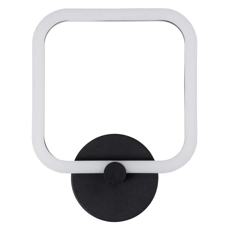 GLOBOSTAR® ELIZA 61343 Μοντέρνο Φωτιστικό Τοίχου - Απλίκα LED 8W 960lm 360° AC 220-240V IP20 Ρυθμιζόμενο Λευκό CCT με On/Off 2700K/4500K/6000K - Lumileds SMD Chip - Μαύρο Ματ - Μ22 x Π5 x Υ28.5cm - 3 Χρόνια Εγγύηση