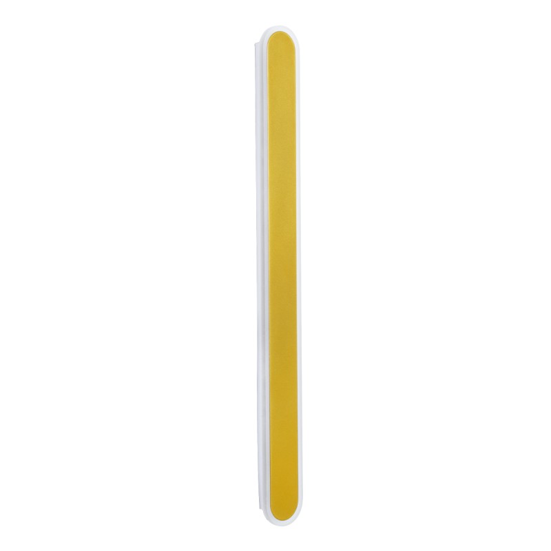 GLOBOSTAR® HOUSTON 61348 Μοντέρνο Φωτιστικό Τοίχου - Απλίκα LED 18W 2160lm 360° AC 220-240V IP20 Ρυθμιζόμενο Λευκό CCT με On/Off 2700K/4500K/6000K - Lumileds SMD Chip - Χρυσό Βούρτσας - Μ6 x Π3 x Υ60cm - 3 Χρόνια Εγγύηση