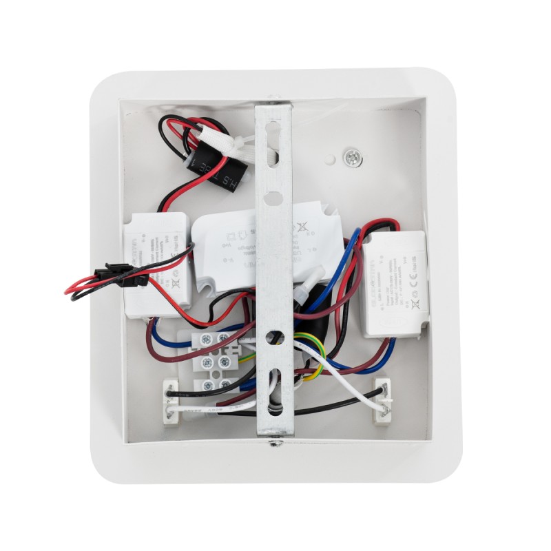 GLOBOSTAR® IBIS 61368 Μοντέρνο Φωτιστικό Τοίχου - Απλίκα Ξενοδοχείου Reading Light με Φορτιστή USB 3A LED 10W 1100lm 36° & 360° AC 220-240V IP20 Φυσικό Λευκό 4500K - Bridgelux COB Chip & TÜV SÜD Driver - Λευκό Ματ - Μ10 x Π6.1 x Υ18cm - 3 Χρόνια Ε