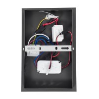 GLOBOSTAR® CROWN 61372 Μοντέρνο Φωτιστικό Τοίχου - Απλίκα Ξενοδοχείου Reading Light με Φορτιστή USB 3A LED 5W 550lm 120° AC 220-240V IP20 Φυσικό Λευκό 4500K - Bridgelux COB Chip & TÜV SÜD Driver - Γκρι Ανθρακί Ματ - Μ15 x Π15 x Υ23cm - 3 Χρόνια Εγγύησ