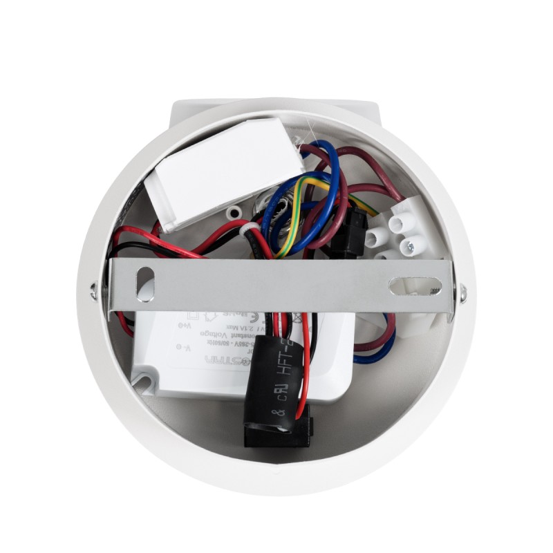 GLOBOSTAR® REGENCY 61374 Μοντέρνο Φωτιστικό Τοίχου - Απλίκα Ξενοδοχείου Reading Light με Φορτιστή USB 3A LED 8W 920lm 120° AC 220-240V IP20 Φυσικό Λευκό 4500K - Bridgelux SMD Chip & TÜV SÜD Driver - Λευκό Ματ - Μ12 x Π12 x Υ13cm - 3 Χρόνια Εγγύηση
