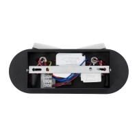 GLOBOSTAR® REGENCY 61376 Μοντέρνο Φωτιστικό Τοίχου - Απλίκα Ξενοδοχείου Reading Light με Φορτιστή USB 3A LED 16W 1840lm 120° AC 220-240V IP20 Φυσικό Λευκό 4500K - Bridgelux SMD Chip & TÜV SÜD Driver - Μαύρο Ματ - Μ16.5 x Π12 x Υ10cm - 3 Χρόνια Εγγύηση