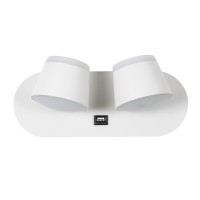 GLOBOSTAR® REGENCY 61377 Μοντέρνο Φωτιστικό Τοίχου - Απλίκα Ξενοδοχείου Reading Light με Φορτιστή USB 3A LED 16W 1840lm 120° AC 220-240V IP20 Φυσικό Λευκό 4500K - Bridgelux SMD Chip & TÜV SÜD Driver - Λευκό Ματ - Μ16.5 x Π12 x Υ10cm - 3 Χρόνια Εγγύηση