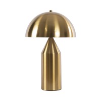 GLOBOSTAR® URANUS-S 61451 Μοντέρνο Επιτραπέζιο Φωτιστικό Πορτατίφ με Ντουί 2 x E27 AC 220-240V IP20 - Χρυσό - Μ25 x Π25 x Υ39cm