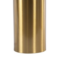 GLOBOSTAR® URANUS-S 61451 Μοντέρνο Επιτραπέζιο Φωτιστικό Πορτατίφ με Ντουί 2 x E27 AC 220-240V IP20 - Χρυσό - Μ25 x Π25 x Υ39cm