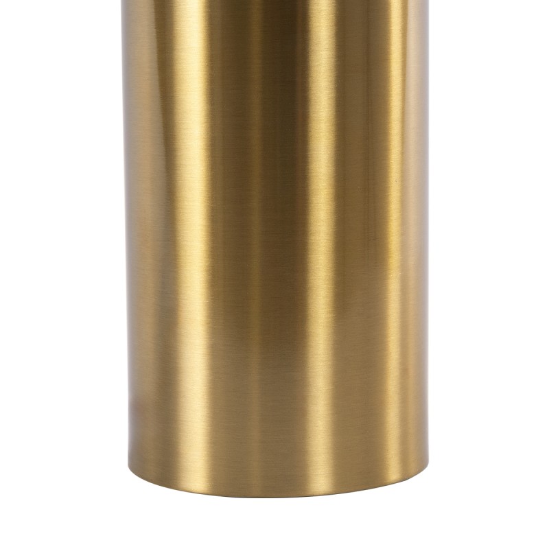 GLOBOSTAR® URANUS-S 61451 Μοντέρνο Επιτραπέζιο Φωτιστικό Πορτατίφ με Ντουί 2 x E27 AC 220-240V IP20 - Χρυσό - Μ25 x Π25 x Υ39cm