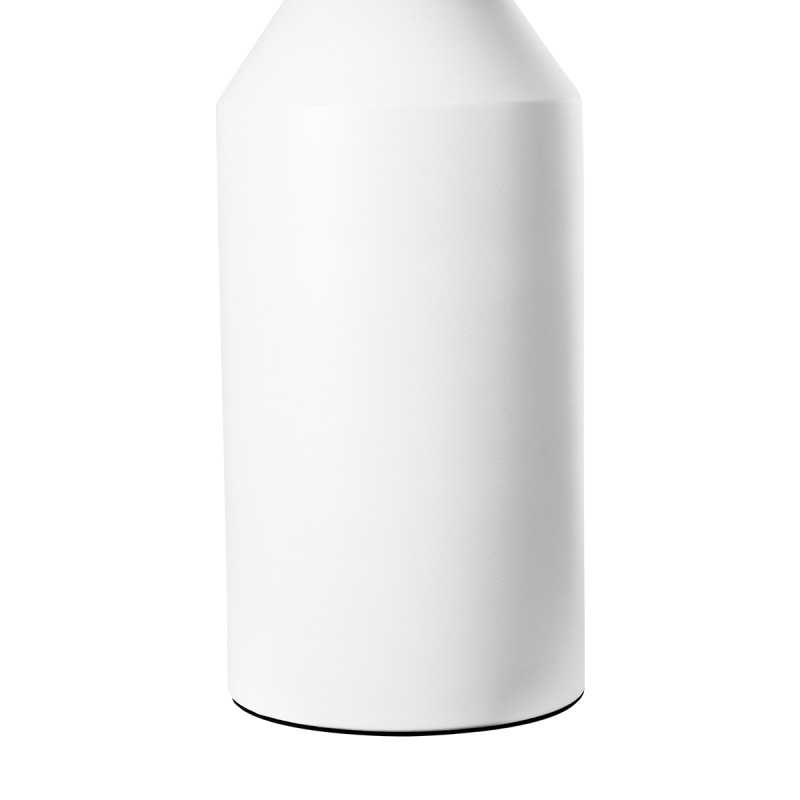 GLOBOSTAR® URANUS-L 61458 Μοντέρνο Επιτραπέζιο Φωτιστικό Πορτατίφ με Ντουί 2 x E27 AC 220-240V IP20 - Λευκό - Μ50 x Π50 x Υ77cm