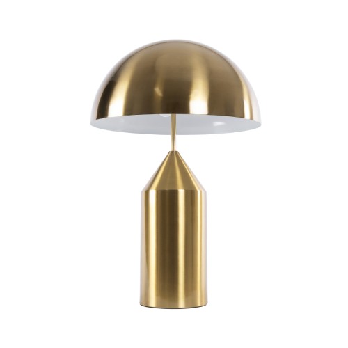 GLOBOSTAR® URANUS-L 61459 Μοντέρνο Επιτραπέζιο Φωτιστικό Πορτατίφ με Ντουί 2 x E27 AC 220-240V IP20 - Χρυσό - Μ50 x Π50 x Υ77cm